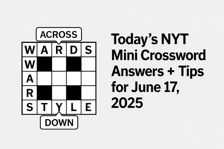 NYT Mini Crossword