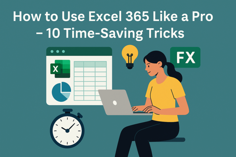 How to Use Excel 365 Like a Pro