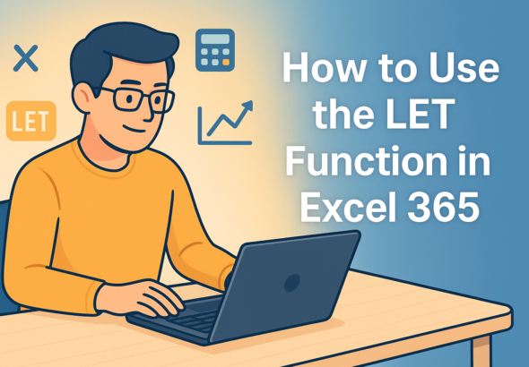 LET function IN excel